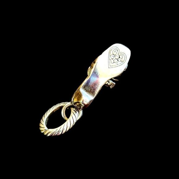 BRIGHTON "Flower Petal" Crystal Shoe Charm FEMININE! - Picture 3 of 4